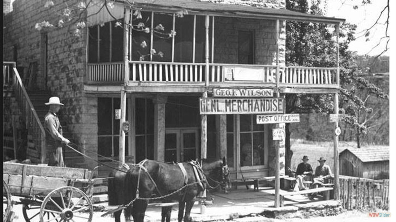 Beaver, Arkansas, in Carroll County in early 1900's