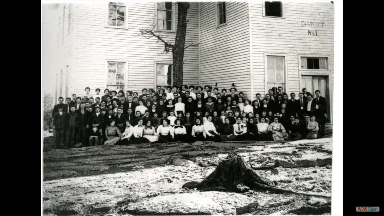  Huntsville School on College St. (west of cemetery), Feb 1911